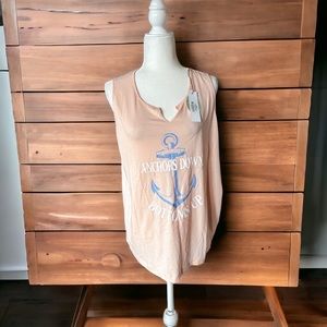 Natural Reflections Pink Anchor Tank 🤍